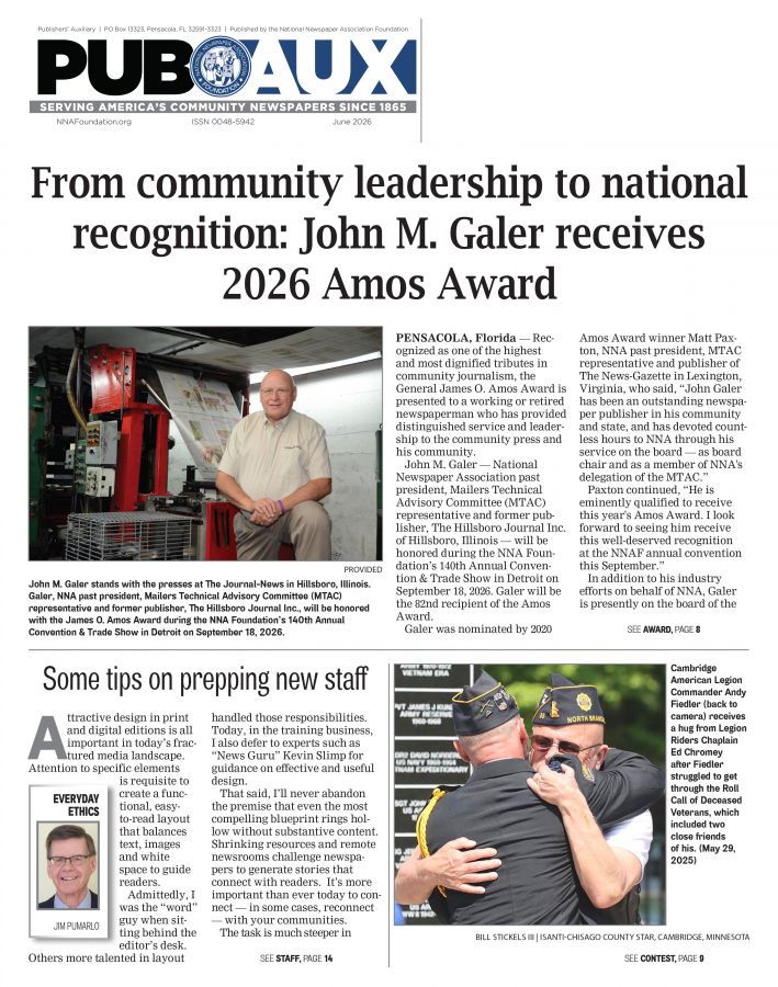 Current issue of Publishers' Auxiliary