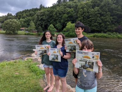 The couple’s four kids have embraced roles at the newspaper, and their oldest daughter, Hanna, is a journalism student at the University of Florida.